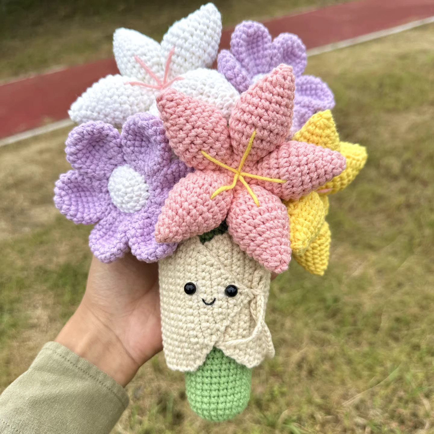 DIY手工钩织jelly手捧花玩偶雪妃尔线材编织材料包婚礼束,服饰配件/皮带/帽子/围巾,DIY编织材料包,淘宝优惠券,粉丝福利购,淘宝优惠卷