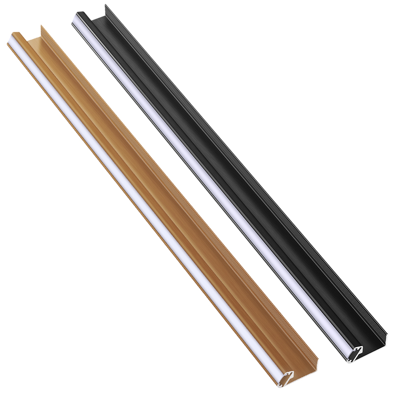 前置层板灯ledj酒柜18mm隔板灯条书柜夹板灯衣柜卡槽嵌入式展柜灯