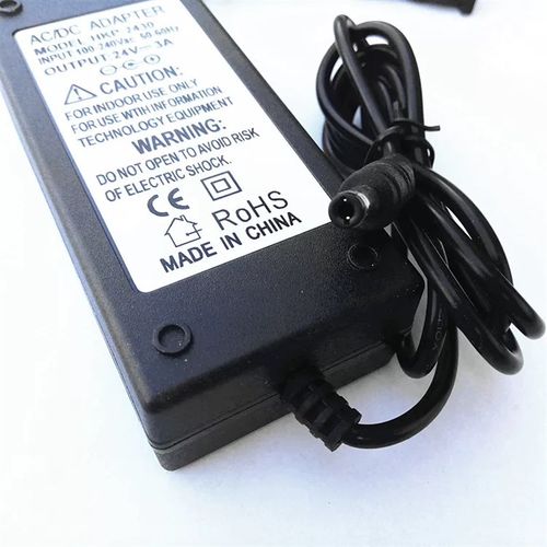 适用TSC打印机T-4503E 4403E TTP-244PRO电源线适配器24V2.5A充电