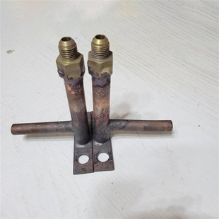 高频感应加热机配件 感应圈接头 三角紫铜接头 超音频感应器