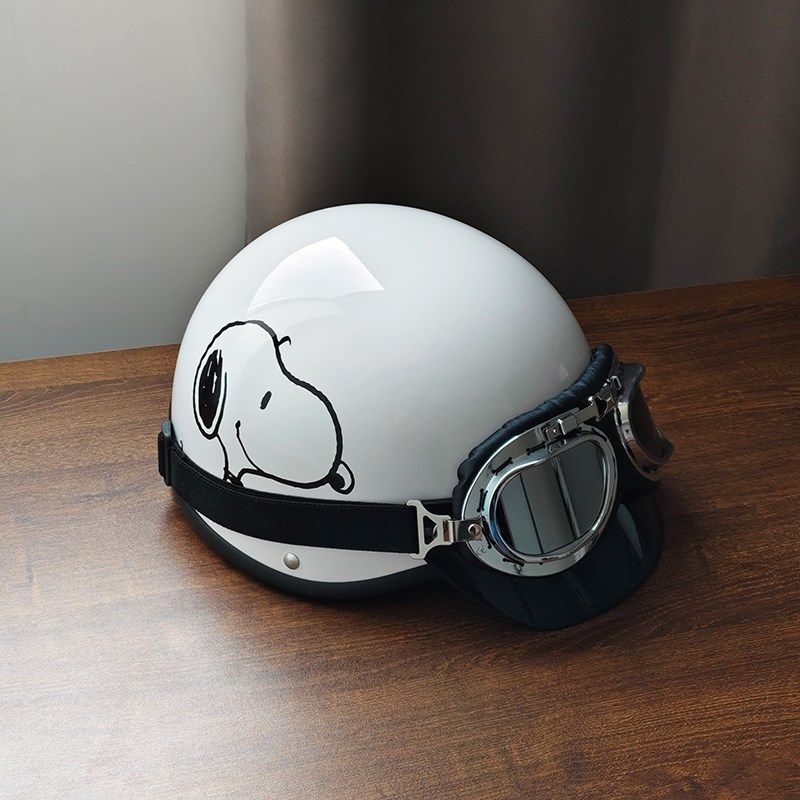 国标3C认证电动车头盔男女款卡通头盔四季通用防晒安全帽可爱半盔