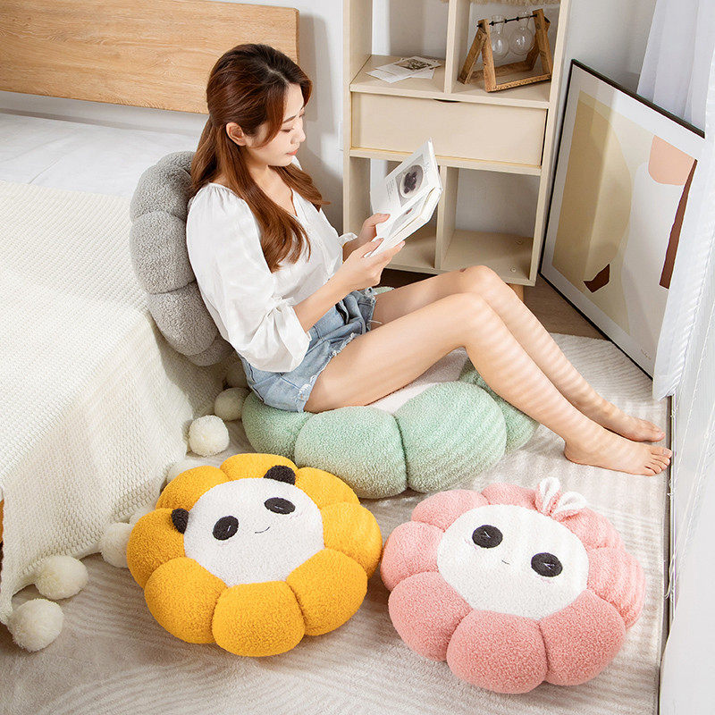 沙发抱枕客厅靠枕榻榻米蒲团坐垫卧室地上懒人地板软坐墩飘窗装饰