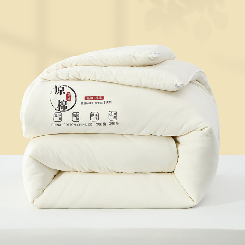 原棉生态新疆棉花被春秋被子冬z季加厚保暖棉絮垫被冬被芯学生被