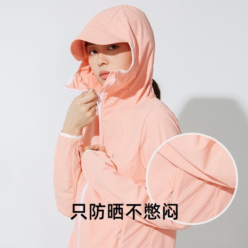 韩国VVC防晒衣女护脸版夏季出游开车骑行户外薄透气防晒外套上衣