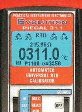 PIECAL 热电阻校验仪 PIE311 RTD Process Calibrator