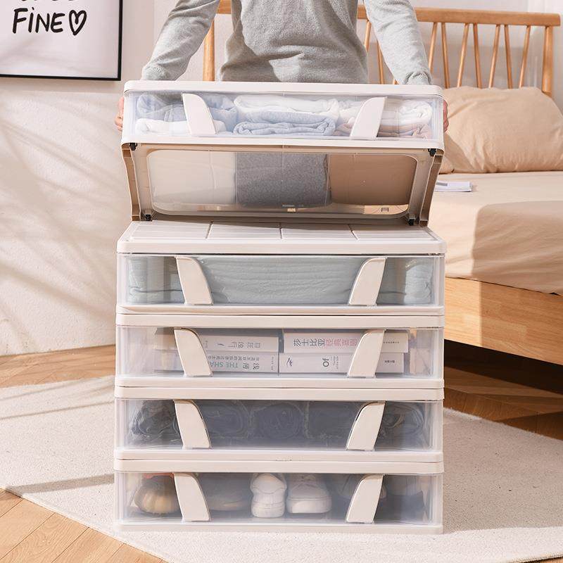 床底收纳箱扁平带轮抽屉式衣服被子床下收纳盒储物箱防尘收纳箱,手表,配件,淘宝优惠券,粉丝福利购,淘宝优惠卷