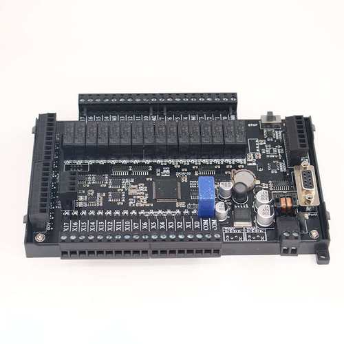 三年质保 领控fx3u工控板PLC ZK3U-32MR MT-10AD2DA 2路485控制器