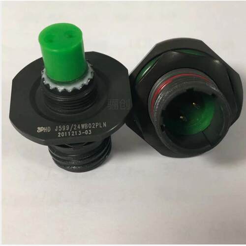 圆形连接器J599/24WF35PN J599/26WF35SN接插件公母头拍前咨询