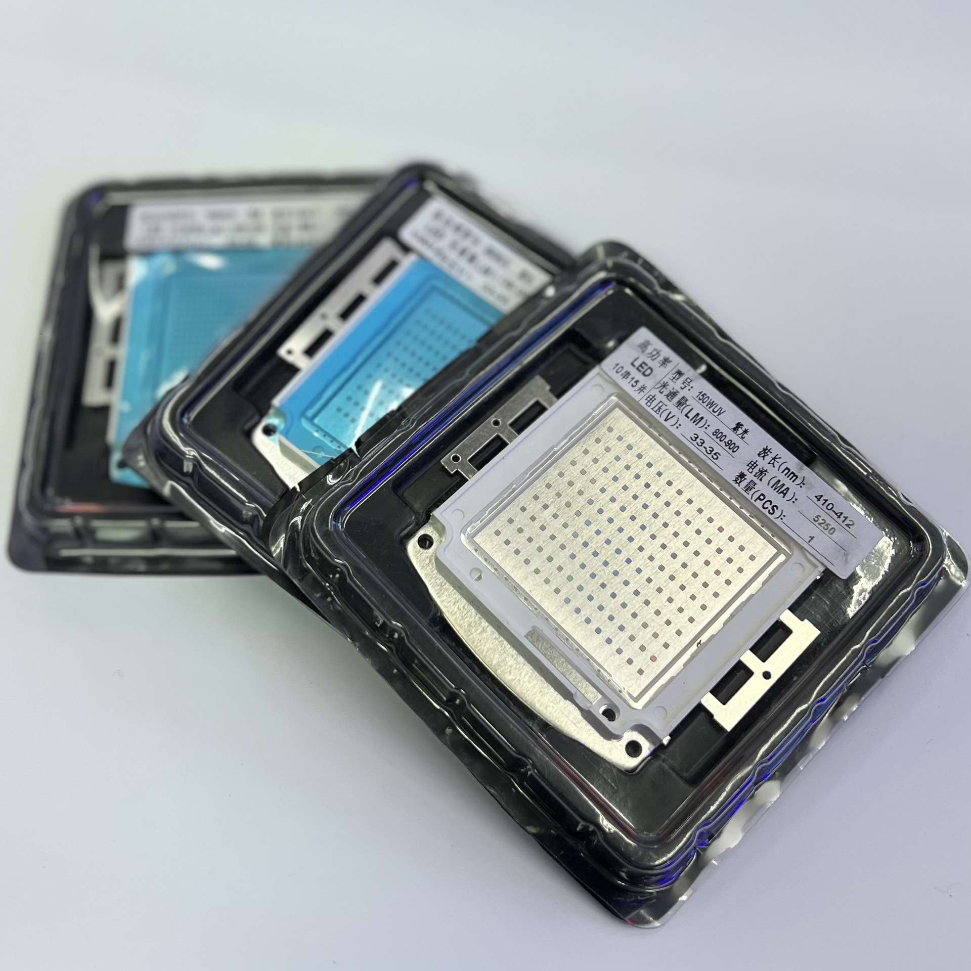 120W-500W紫光灯珠365-370-380-390-430nm 大功率LED集成紫外线uv