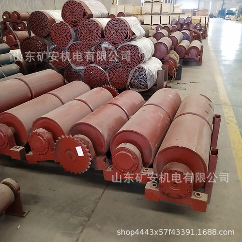 GLD800给料机驱动滚筒带链轮