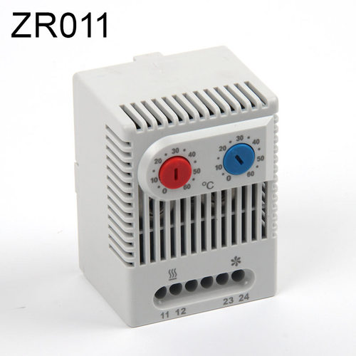 ZR011加热散热两用型温控器 常开NO常闭NC机柜温度控制器温控开关