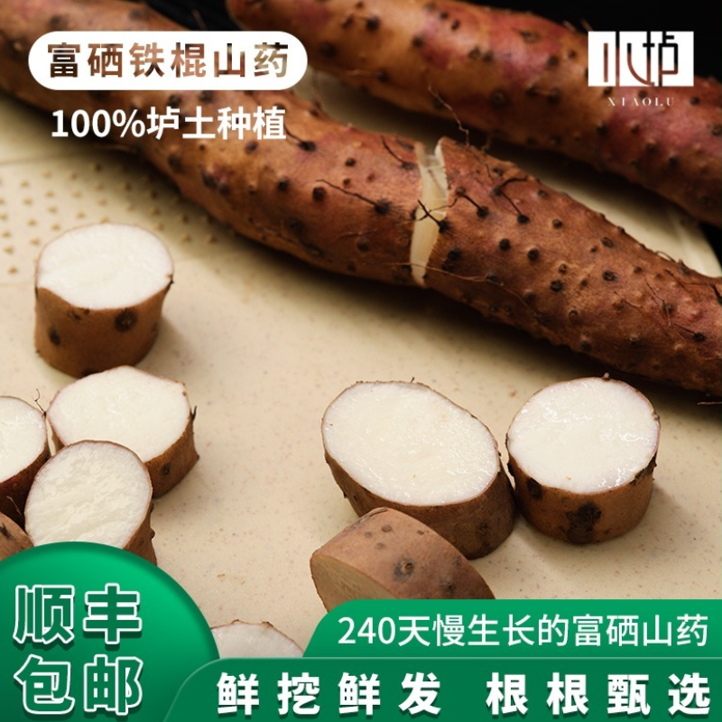 小垆富硒铁棍山药垆土生态种植
