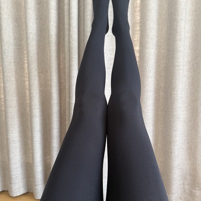 100D天鹅绒大码舒适连裤袜