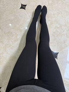 灰色打底紧身显瘦秋冬加厚加绒连裤 300g羊毛黑色 袜 200g 一汁