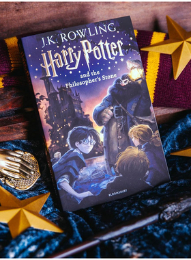 哈利波特与魔法石（哈利波特#1）儿童版封面平装哈利波特系列课外阅读英文小说书籍Harry Potter and the Philosopher’s Stone