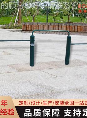 室健外身器材三联压腿器外户器小85350区公园老年压腿架体育材运