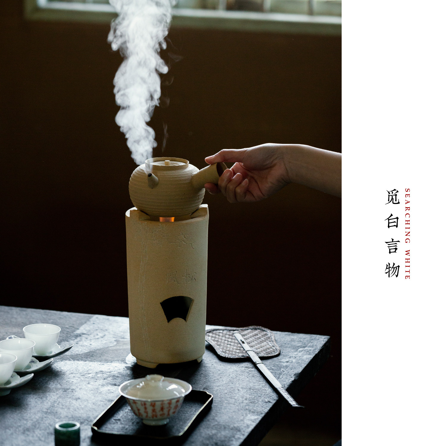 觅白泥砂铫壶全手工夫烧水卡盖炭炉纯手拉侧把煮茶高炉潮州玉书煨,餐饮具,茶壶,淘宝优惠券,粉丝福利购,淘宝优惠卷