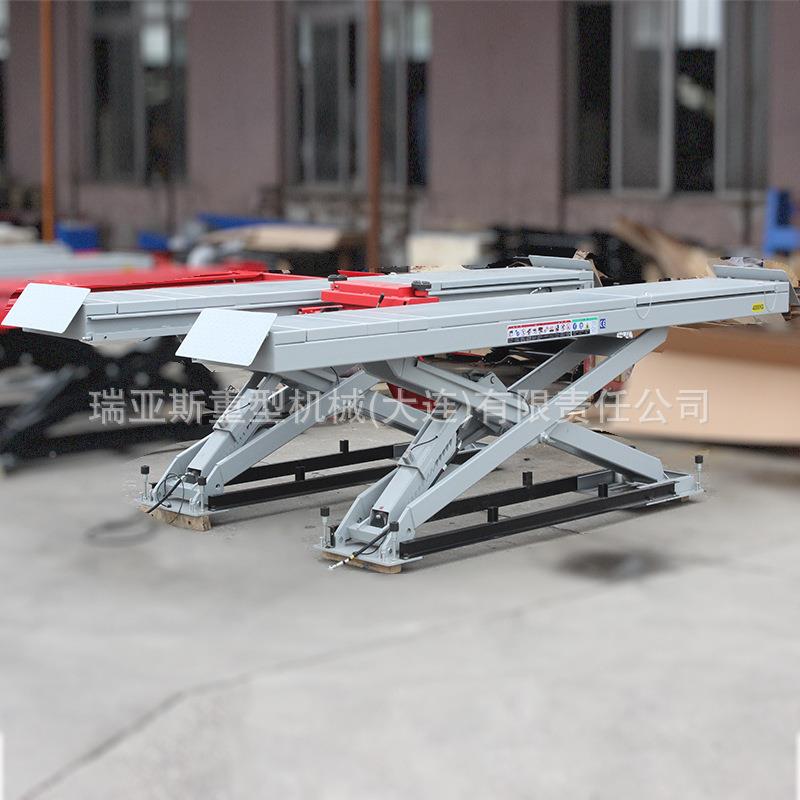 藏式滑车大剪汽车举升机大剪地带次起升滑车二式升降RYS-JS-D机4