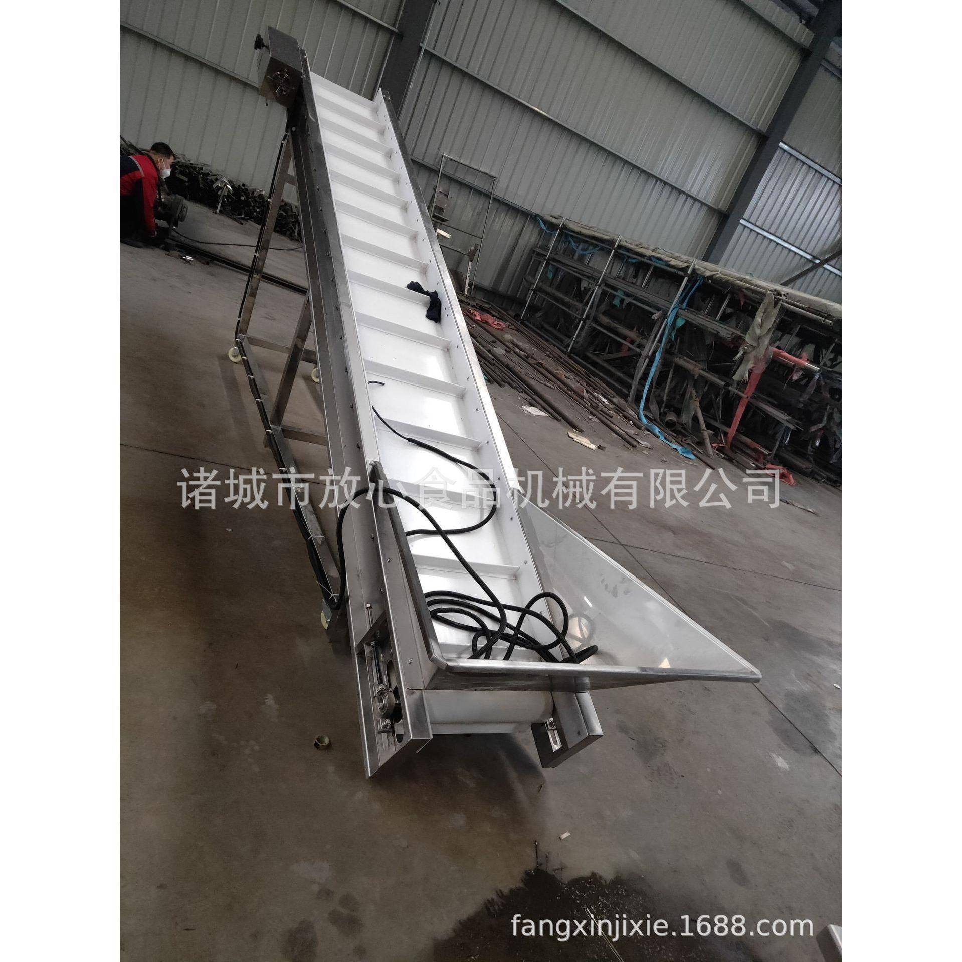 全动食品输送带 果蔬食品提升输机 XTO送机家 可 皮带厂输自送机