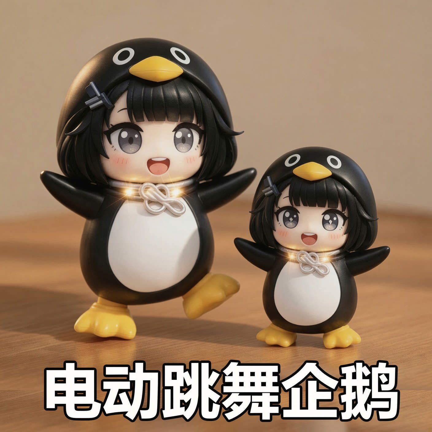 会说话跳舞音乐电动解压咕咕嘎嘎小企鹅发光益智智能语音桌面玩具图片
