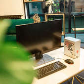 速迫 M24ITX迷你便携全铝侧透A4手提机箱小1Uflex电源独显机箱K39