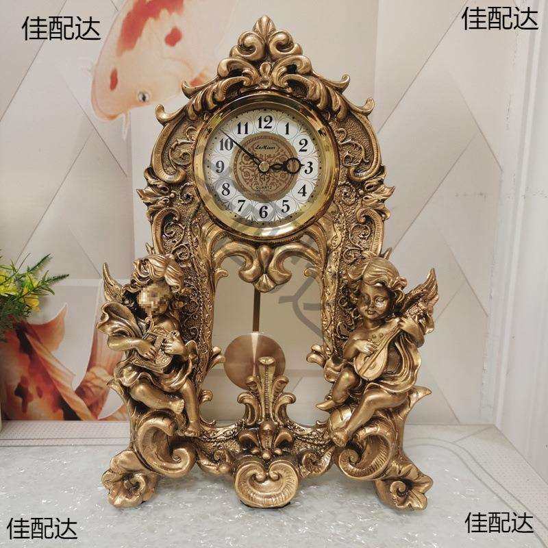 欧式摆件工艺座钟桌面台钟客厅摆钟书房卧室复古摆设,机械设备,其他机械设备,淘宝优惠券,粉丝福利购,淘宝优惠卷