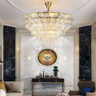 后现代轻奢吊灯客厅餐厅卧室简约家用大气奢华北欧2020新款 水晶灯