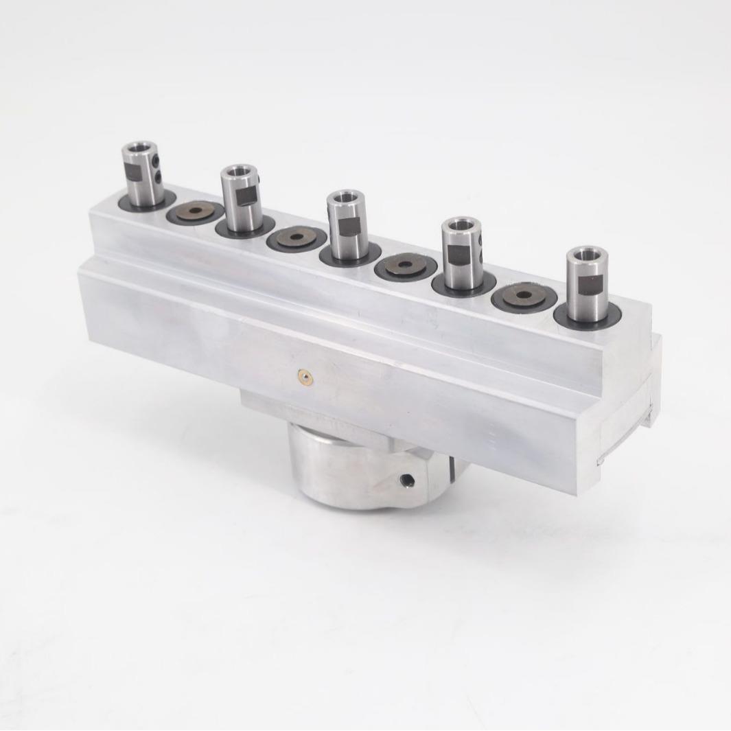 木工机械非标间隔四孔排钻数控排钻多轴卧式板式家具衣柜排钻