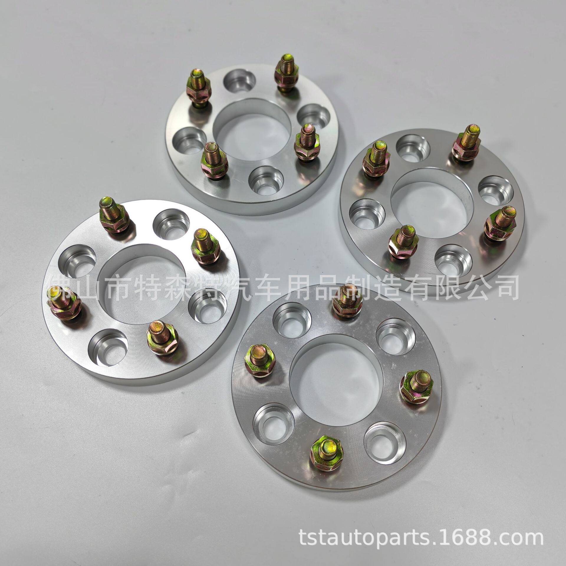 法兰盘 汽车轮胎垫片4*108轮毂加宽 20mm 轮毂变位器 铝合金T6063