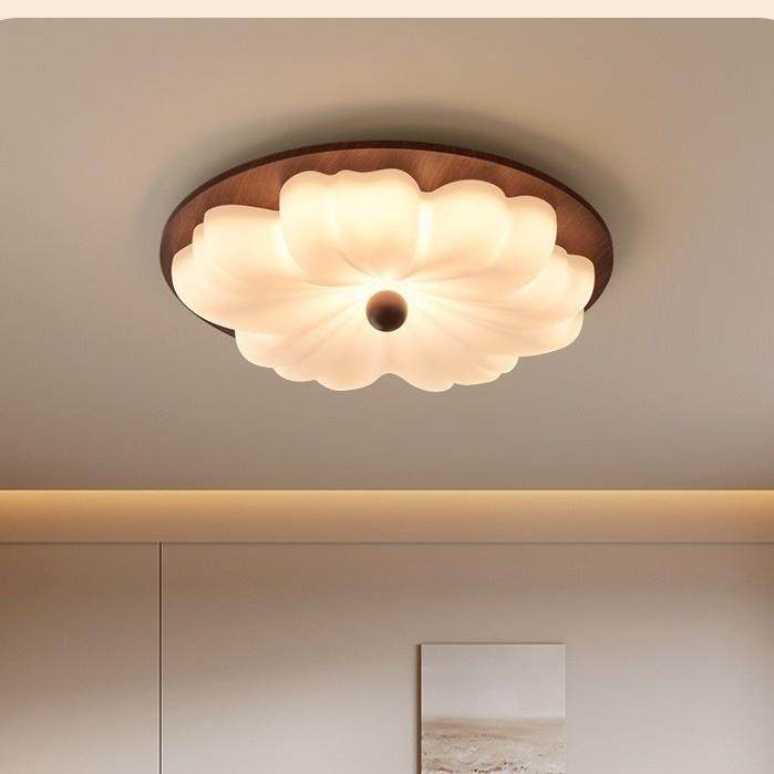 胡桃木卧室吸顶灯中古复古美式新中式创意个性奶油风护眼书房灯,标准件/零部件/工业耗材,其他机床配附件,淘宝优惠券,粉丝福利购,淘宝优惠卷