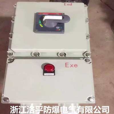 防爆断路器BDZ52-2P3P4P16A32A40A63A 220/380V防爆漏电开关