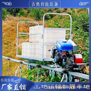 大棚用拐弯轨道车 平板遥控电动运输车 棚内运菜小车