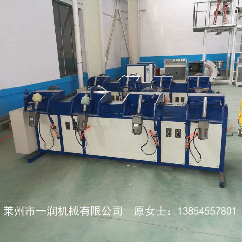 一润牌计重4锭打球机 草球机绕线打团机台