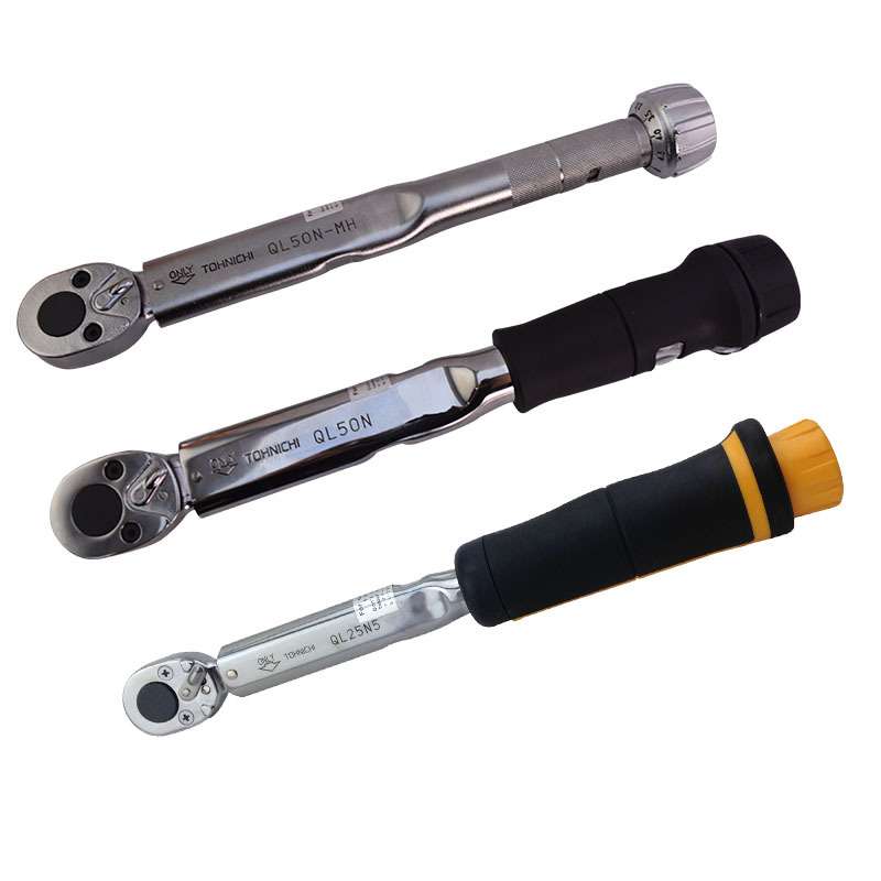 TOHNICHI东日QL50N可调式扭力扳手10-50NM扭矩扳手 刻度0.5胶柄