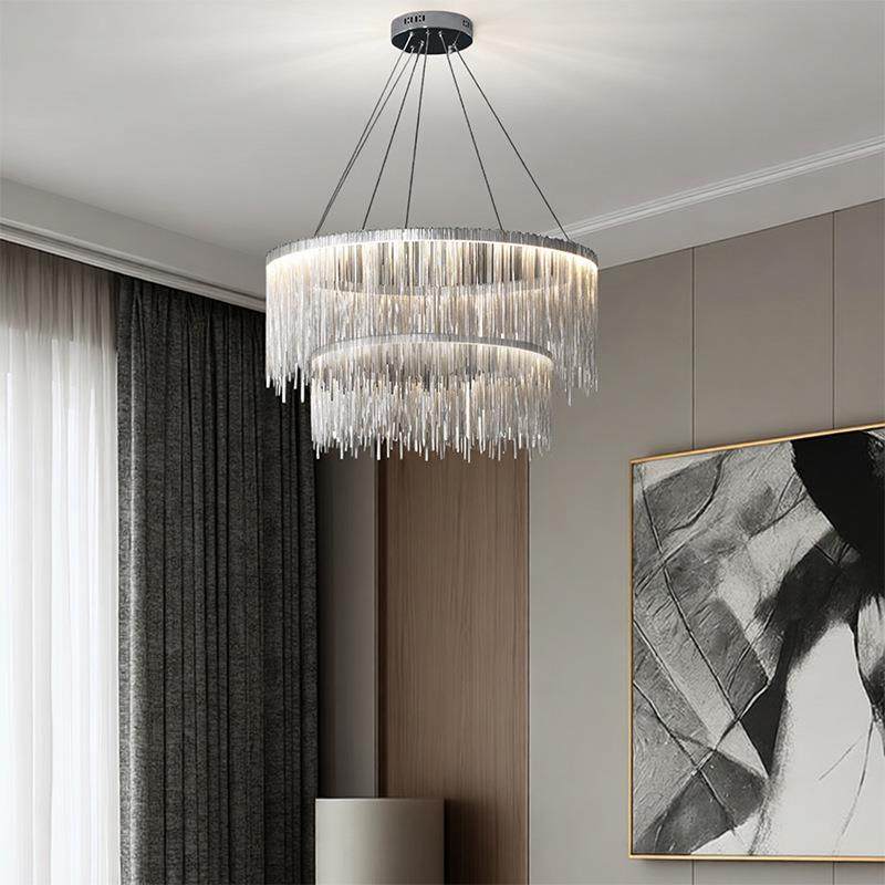 轻奢意式极简现代艺术流苏吊灯客厅餐厅卧室服装店酒吧台圆形吊灯,机械设备,其他机械设备,淘宝优惠券,粉丝福利购,淘宝优惠卷