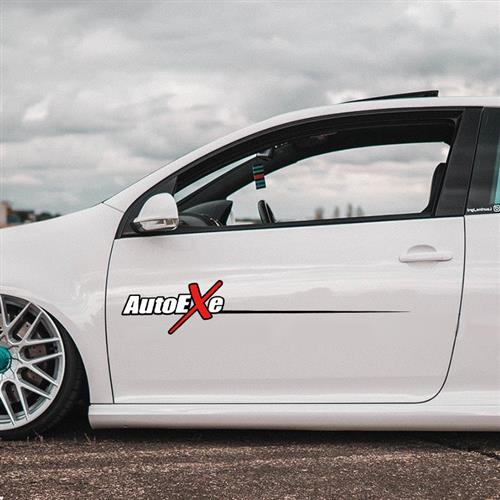 汽车划痕贴纸长条个性改装运动腰线拉花侧门车身遮盖划痕车贴防水