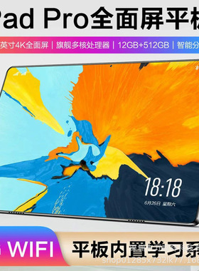 新款12寸Pad Pro平板电脑5g WIFI全网通办公学习网课二合一批代发