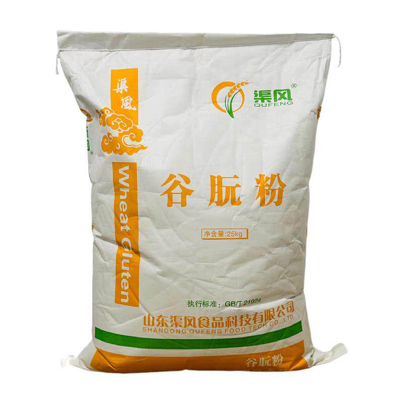 山东渠风谷朊粉谷元粉100目 面筋粉鱼饵拉丝粉沙琪玛粉面条增筋剂