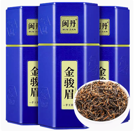 闽丹新茶金骏眉茶叶特级正宗红茶浓香型金骏眉旗舰店礼盒装500克