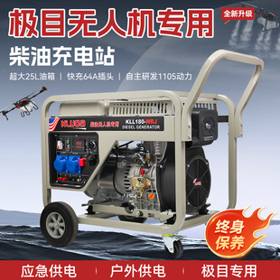 极目无人机科罗拉专用柴油发电机大功率电动植保农业喷药充电专用
