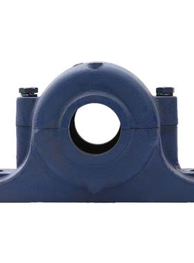 国标加厚剖分立式大小口异径孔轴承座瓦盒轴壳SNK319 320 322 324