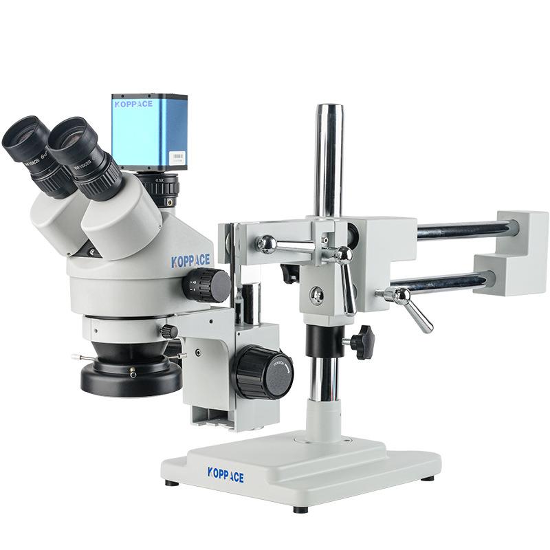 200万像素高清自动对焦相机 电子显微镜 3.5X-90X变倍镜头