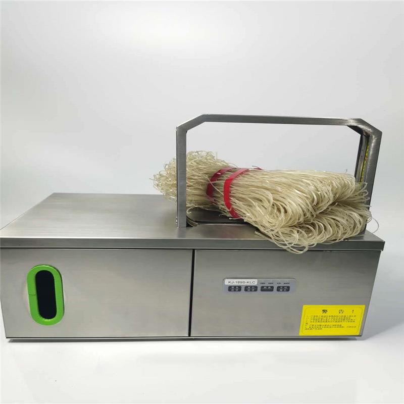 全自动束带机 蔬菜捆绑扎口机结束机 台式opp无胶扎带捆扎设备