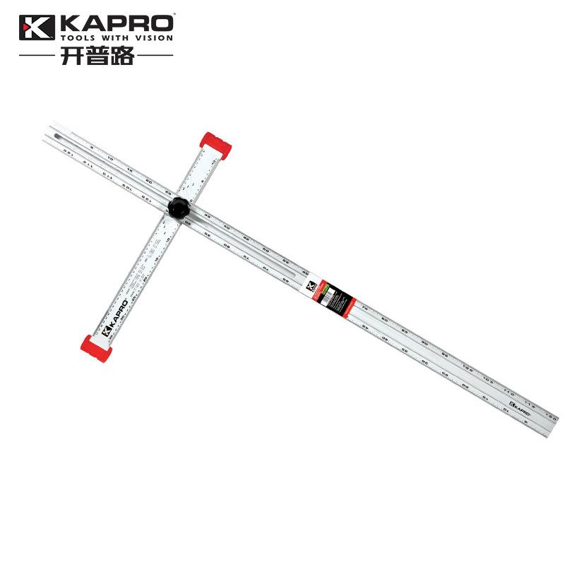 以色列KAPRO开普路角度尺多功能角尺量角器铝合金木工角度尺可调