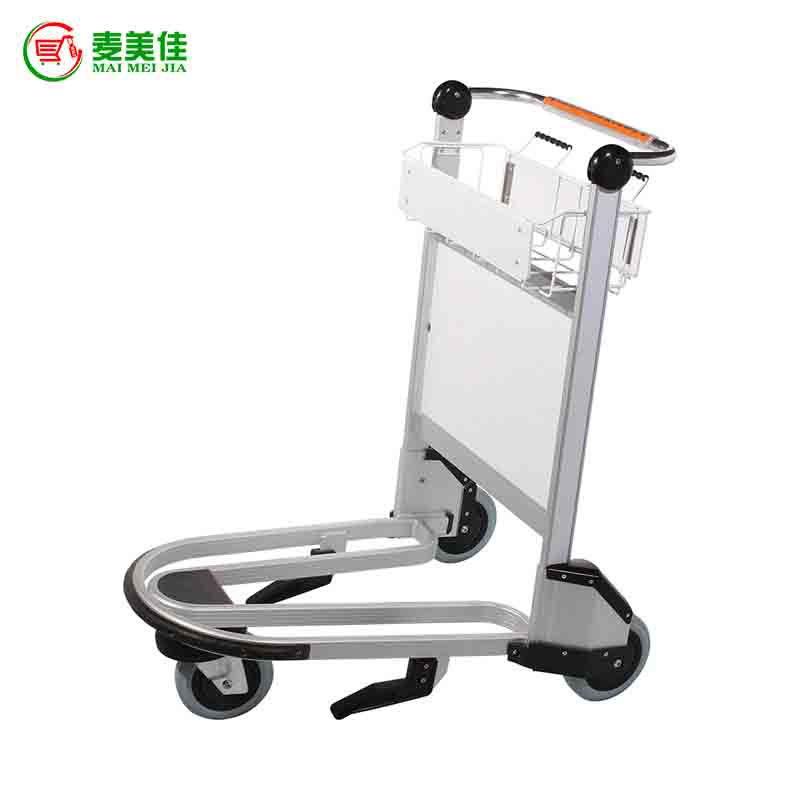 MJ-AAT07 铝合金机场车 圆形铝合金行李车旺众款铝合金手推车