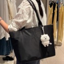 配肩托出口美澳大容量电脑托特包防水尼龙单肩包可套行李箱通勤