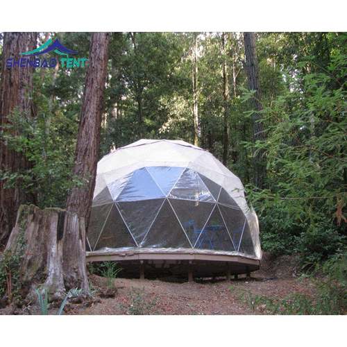 雪地篷度假漫住906宿浪酒店帐 圆酒形顶美观特别户外住宿球形店帐