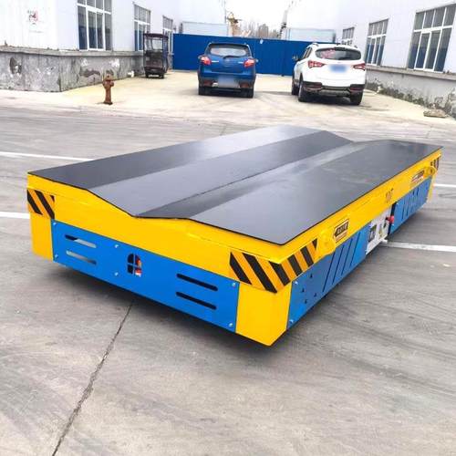 无轨平台运车 543车间动遥搬控平板车2吨电动拖车无电轨移动工具