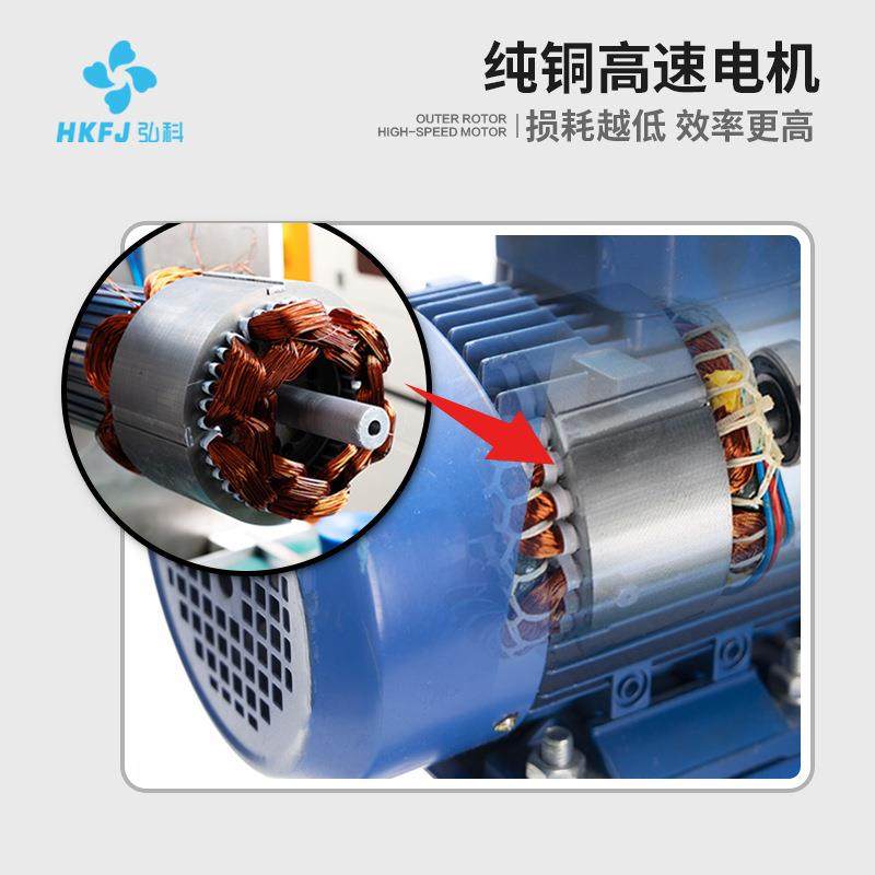 CF-1烟1多业翼式离心通风机 工吸尘排厨房专用离心抽风机管