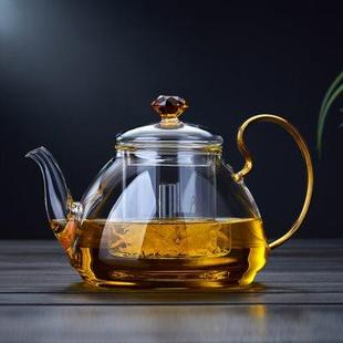 玻璃蒸煮茶壶耐高温加厚家用电陶炉烧水壶专用花茶泡茶壶茶具套装